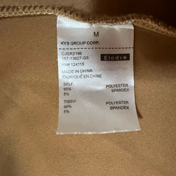 •SOLD• Elodie Tan Open Coat - Picture 4 of 5